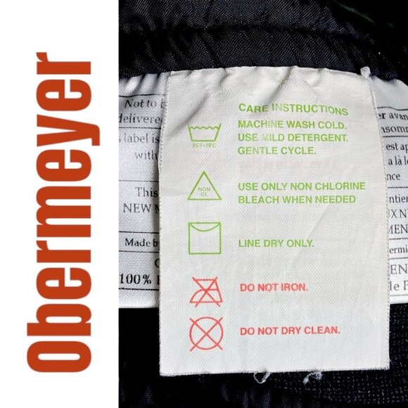 OBERMEYER Unisex I-Grow Snow Ski Bib Overalls Black, Size 8 (Kids) - Picture 11 of 14